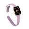  Silikon Armband Apple Watch 41/40/38 mm - Lila - Teknikhallen.se