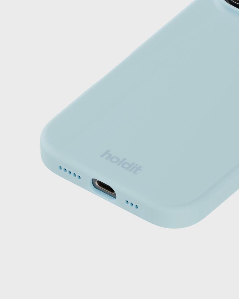 holdit holdit iPhone 16 Pro Skal Silikon Mineral Blue - Teknikhallen.se