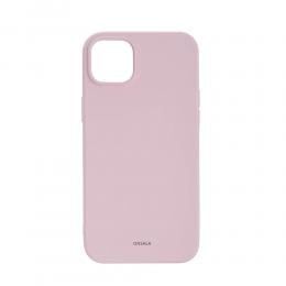 Onsala ONSALA iPhone 14 Plus Mobilskal Silikon Chalk Pink - Teknikhallen.se