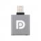  DisplayPort Hona till Mini DisplayPort Hane Adapter Gr - Teknikhallen.se