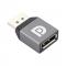  DisplayPort Hona till DisplayPort Hane Adapter Gr - Teknikhallen.se