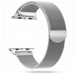 Tech-Protect Tech-Protect Milanese Loop Metall Armband Apple Watch 42/44/45/49 mm Silver - Teknikhallen.se