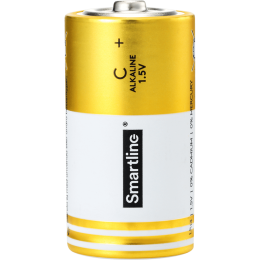Smartline Smartline C LR14 1.5V Alkaliskt Batteri 2-pack - Teknikhallen.se