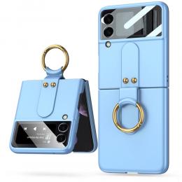 Tech-Protect Tech-Protect Galaxy Z Flip 4 Skal Icon Ring Sky Blue - Teknikhallen.se