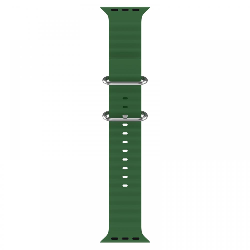 ColorPop Apple Watch 41/40/38 mm Armband Ocean Wave Army Green - Teknikhallen.se