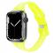  Apple Watch 38/40/41mm CrystalFlex TPU Armband Neon Gul - Teknikhallen.se