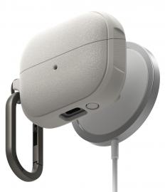 Ringke Ringke Galaxy Buds 3 / 3 Pro Skal MagSafe Onyx Warm Grey - Teknikhallen.se