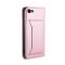  iPhone 7/8/SE Fodral Skin Feel Kortfack Rosguld - Teknikhallen.se