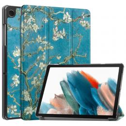  Samsung Galaxy Tab A9 Plus Fodral Tri-Fold Peach Blossom - Teknikhallen.se