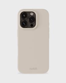 holdit holdit iPhone 16 Pro Max Skal Silikon Ljus Beige - Teknikhallen.se