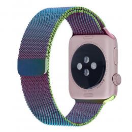  Milanese Loop Metall Armband Apple Watch 42/44/45/49 mm Oil Fade - Teknikhallen.se