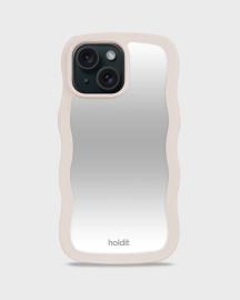 holdit holdit iPhone 15/14/13 Skal Wavy Light Beige Mirro - Teknikhallen.se