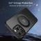 LEEU DESIGN LEEU DESIGN iPhone 16 Pro Skal MagSafe Kickstand Svart - Teknikhallen.se