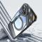  iPhone 16 Plus Skal MagSafe Kickstand Transparent / Svart - Teknikhallen.se