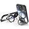  iPhone 16 Pro Skal MagSafe Kickstand Transparent/Svart - Teknikhallen.se
