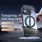  iPhone 16 Pro Skal MagSafe Kickstand Transparent/Svart - Teknikhallen.se