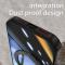  iPhone 16 Pro Skal MagSafe Kickstand Transparent/Svart - Teknikhallen.se