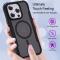  iPhone 16 Pro Skal MagSafe Thunder Series Svart - Teknikhallen.se
