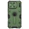 NILLKIN NILLKIN iPhone 16 Pro Max Skal MagSafe CamShield Armor Grön - Teknikhallen.se
