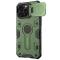 NILLKIN NILLKIN iPhone 16 Pro Max Skal MagSafe CamShield Armor Grön - Teknikhallen.se