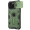 NILLKIN NILLKIN iPhone 16 Pro Max Skal MagSafe CamShield Armor Grön - Teknikhallen.se