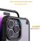  iPhone 16 Pro Max Skal Hybrid Transparent / Svart - Teknikhallen.se