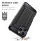  iPhone 16 Pro Skal Shockproof Armor Hybrid Svart - Teknikhallen.se