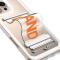 GKK GKK iPhone 16 Pro Skal Med Strap Transparent / Silver - Teknikhallen.se