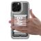 GKK GKK iPhone 16 Pro Skal Med Strap Transparent / Silver - Teknikhallen.se