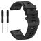  Garmin Fenix 22 mm Armband Quick Release Silikon Svart - Teknikhallen.se