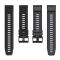  Garmin Fenix 22 mm Armband Quick Release Silikon Svart - Teknikhallen.se