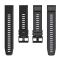  Garmin Fenix 22 mm Armband Quick Release Silikon Svart - Teknikhallen.se