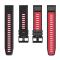  Garmin Fenix 22 mm Armband Quick Release Silikon Svart - Teknikhallen.se