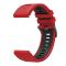  Garmin Fenix 22 mm Armband Quick Release Silikon Röd - Teknikhallen.se