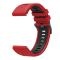  Garmin Fenix 22 mm Armband Quick Release Silikon Röd - Teknikhallen.se