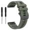  Garmin Fenix 22 mm Armband Quick Release Silikon Grön - Teknikhallen.se