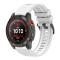  Garmin Fenix 26 mm Armband Quick Release Silikon Vit - Teknikhallen.se