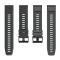  Garmin Fenix 26 mm Armband Quick Release Silikon Grå - Teknikhallen.se