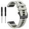  Garmin Fenix 26 mm Armband Quick Release Silikon Grå - Teknikhallen.se