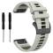  Garmin Fenix 26 mm Armband Quick Release Silikon Grå - Teknikhallen.se