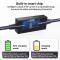 AMVR AMVR 5m Link Kabel Med Laddningsport USB-C Svart - Teknikhallen.se