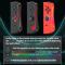 DATA FROG DATA FROG Nintendo Switch Joy-Con Kontroll Svart - Teknikhallen.se