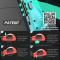 DATA FROG DATA FROG Nintendo Switch Joy-Con Kontroll Svart - Teknikhallen.se