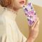  Samsung Galaxy S25 Plus Fodral Med Tryck Lila Blommor - Teknikhallen.se