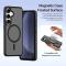 DUX DUCIS DUX DUCIS Galaxy S25 Plus 2in1 Magnet Fodral Lawa Series Svart - Teknikhallen.se