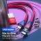 ENKAY ENKAY 2 m 6in1 PD 100W USB-C/USB-A - USB-C/Lightning/MicroUSB - Teknikhallen.se