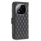  Xiaomi Redmi Note 14 Pro/Pro Plus 5G Fodral Diamond Läder - Teknikhallen.se