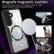  Samsung Galaxy S25 Skal MagSafe 360 Hybrid Defense Lila - Teknikhallen.se