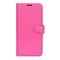  Xiaomi Redmi Note 14 4G Fodral Litchi Läder Rosa - Teknikhallen.se