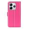  Xiaomi Redmi Note 14 4G Fodral Litchi Läder Rosa - Teknikhallen.se